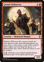 Glossy Finish Commander Legends: Battle for Baldur's Gate Genasi Enforcers ( #177 )