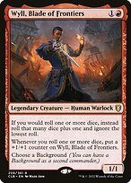 Glossy Finish Commander Legends: Battle for Baldur's Gate Wyll, Blade of Frontiers ( #208 )