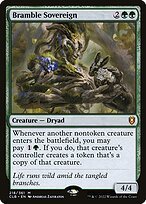 Glossy Finish Commander Legends: Battle for Baldur's Gate Bramble Sovereign ( #218 )