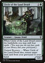 Glossy Finish Commander Legends: Battle for Baldur's Gate Circle of the Land Druid ( #220 )