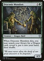 Glossy Finish Commander Legends: Battle for Baldur's Gate Draconic Muralists ( #224 )