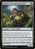 Glossy Finish Commander Legends: Battle for Baldur's Gate Druid of the Emerald Grove ( #226 )