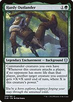 Glossy Finish Commander Legends: Battle for Baldur's Gate Hardy Outlander ( #235 )