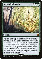 Glossy Finish Commander Legends: Battle for Baldur's Gate Majestic Genesis ( #240 )