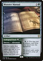 Glossy Finish Commander Legends: Battle for Baldur's Gate Monster Manual // Zoological Study ( #242 )