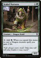 Glossy Finish Commander Legends: Battle for Baldur's Gate Scaled Nurturer ( #252 )