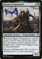 Glossy Finish Commander Legends: Battle for Baldur's Gate Skanos Dragonheart ( #255 )