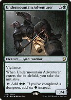 Glossy Finish Commander Legends: Battle for Baldur's Gate Undermountain Adventurer ( #260 )