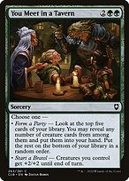 Glossy Finish Commander Legends: Battle for Baldur's Gate You Meet in a Tavern ( #263 )