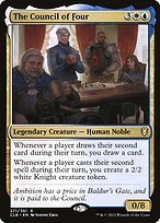 Glossy Finish Commander Legends: Battle for Baldur's Gate The Council of Four ( #271 )