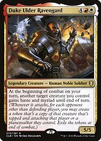 Glossy Finish Commander Legends: Battle for Baldur's Gate Duke Ulder Ravengard ( #272 )