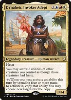Glossy Finish Commander Legends: Battle for Baldur's Gate Dynaheir, Invoker Adept ( #273 )