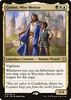 Glossy Finish Commander Legends: Battle for Baldur's Gate Gorion, Wise Mentor ( #276 )