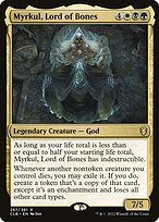 Glossy Finish Commander Legends: Battle for Baldur's Gate Myrkul, Lord of Bones ( #287 )