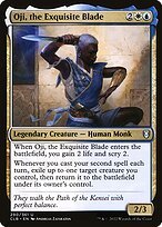 Glossy Finish Commander Legends: Battle for Baldur's Gate Oji, the Exquisite Blade ( #290 )