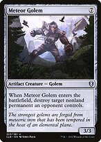 Glossy Finish Commander Legends: Battle for Baldur's Gate Meteor Golem ( #323 )