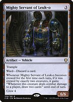 Glossy Finish Commander Legends: Battle for Baldur's Gate Mighty Servant of Leuk-o ( #324 )