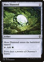 Glossy Finish Commander Legends: Battle for Baldur's Gate Moss Diamond ( #327 )