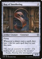 Glossy Finish Commander Legends: Battle for Baldur's Gate Rug of Smothering ( #336 )