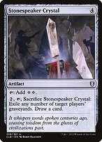 Glossy Finish Commander Legends: Battle for Baldur's Gate Stonespeaker Crystal ( #338 )