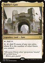 Glossy Finish Commander Legends: Battle for Baldur's Gate Baldur's Gate ( #345 )