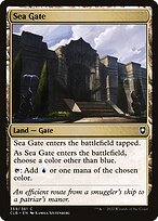 Glossy Finish Commander Legends: Battle for Baldur's Gate Sea Gate ( #359 )