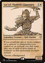 Glossy Finish Commander Legends: Battle for Baldur's Gate Lae'zel, Vlaakith's Champion ( #378 )