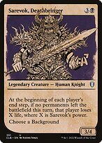 Glossy Finish Commander Legends: Battle for Baldur's Gate Sarevok, Deathbringer ( #391 )
