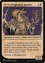 Glossy Finish Commander Legends: Battle for Baldur's Gate Sivriss, Nightmare Speaker ( #393 )