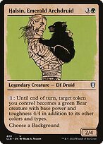 Glossy Finish Commander Legends: Battle for Baldur's Gate Halsin, Emerald Archdruid ( #408 )