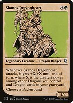 Glossy Finish Commander Legends: Battle for Baldur's Gate Skanos Dragonheart ( #410 )