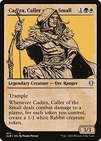 Glossy Finish Commander Legends: Battle for Baldur's Gate Cadira, Caller of the Small ( #417 )