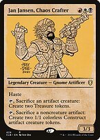Glossy Finish Commander Legends: Battle for Baldur's Gate Jan Jansen, Chaos Crafter ( #424 )