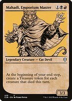 Glossy Finish Commander Legends: Battle for Baldur's Gate Mahadi, Emporium Master ( #429 )