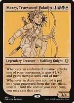 Glossy Finish Commander Legends: Battle for Baldur's Gate Mazzy, Truesword Paladin ( #430 )