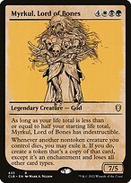 Glossy Finish Commander Legends: Battle for Baldur's Gate Myrkul, Lord of Bones ( #433 )