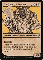 Glossy Finish Commander Legends: Battle for Baldur's Gate Thrakkus the Butcher ( #440 )
