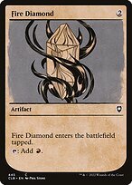 Glossy Finish Commander Legends: Battle for Baldur's Gate Fire Diamond ( #445 )