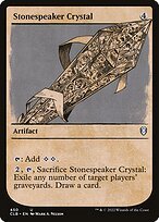 Glossy Finish Commander Legends: Battle for Baldur's Gate Stonespeaker Crystal ( #450 )