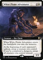 Glossy Finish Commander Legends: Battle for Baldur's Gate White Plume Adventurer ( #558 )