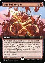 Glossy Finish Commander Legends: Battle for Baldur's Gate Wand of Wonder ( #584 )