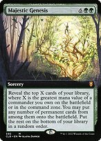 Glossy Finish Commander Legends: Battle for Baldur's Gate Majestic Genesis ( #590 )