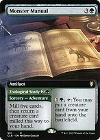 Glossy Finish Commander Legends: Battle for Baldur's Gate Monster Manual // Zoological Study ( #591 )