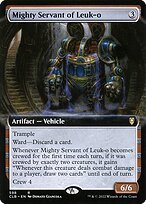 Glossy Finish Commander Legends: Battle for Baldur's Gate Mighty Servant of Leuk-o ( #598 )