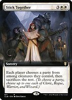 Glossy Finish Commander Legends: Battle for Baldur's Gate Stick Together ( #611 )
