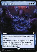 Glossy Finish Commander Legends: Battle for Baldur's Gate Psionic Ritual ( #618 )