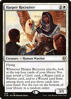 Glossy Finish Commander Legends: Battle for Baldur's Gate Harper Recruiter ( #659 )