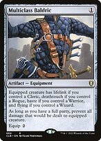 Glossy Finish Commander Legends: Battle for Baldur's Gate Multiclass Baldric ( #684 )