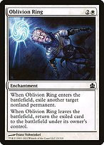 Glossy Finish Commander 2011 Oblivion Ring ( #23 )