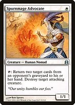 Glossy Finish Commander 2011 Spurnmage Advocate ( #33 )